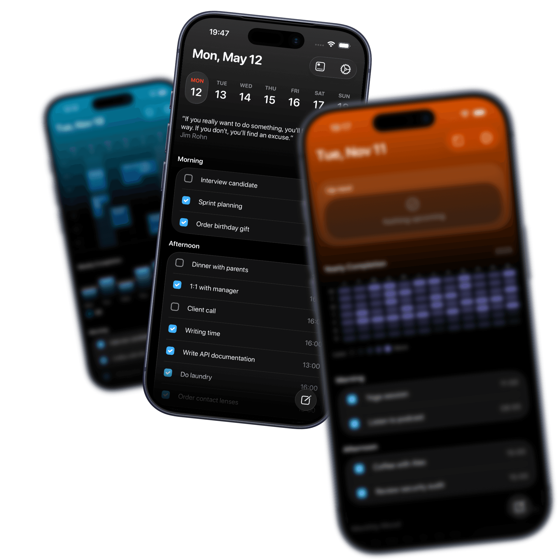Multi-platform composer showing post customization