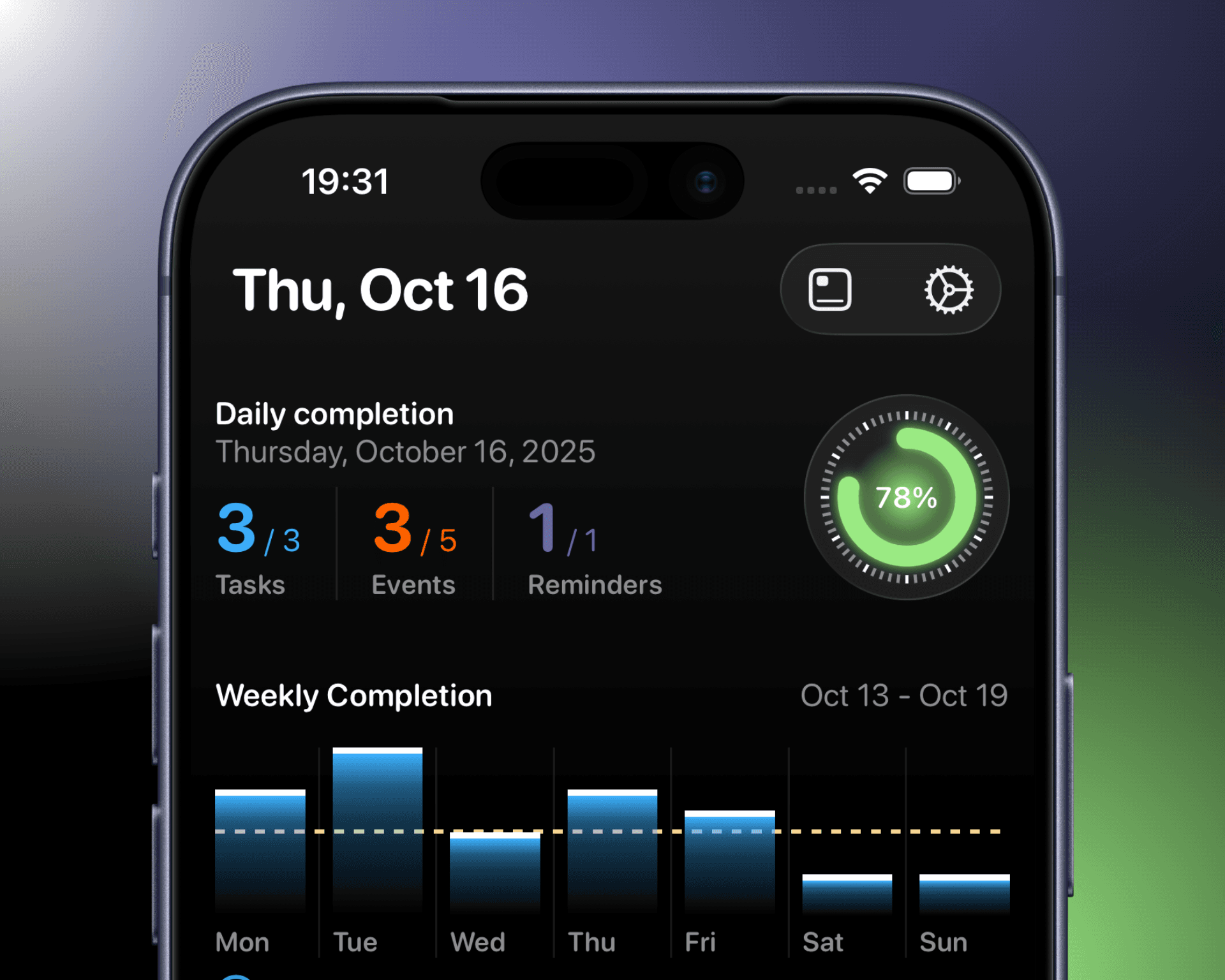 Media library with organized assets